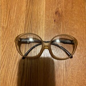 Vintage Dior Brown and Black Eyewear